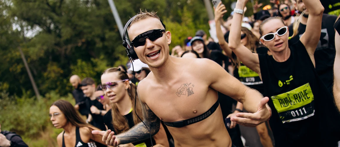 Учасники спортивного заходу Run & Rave — фото 3
