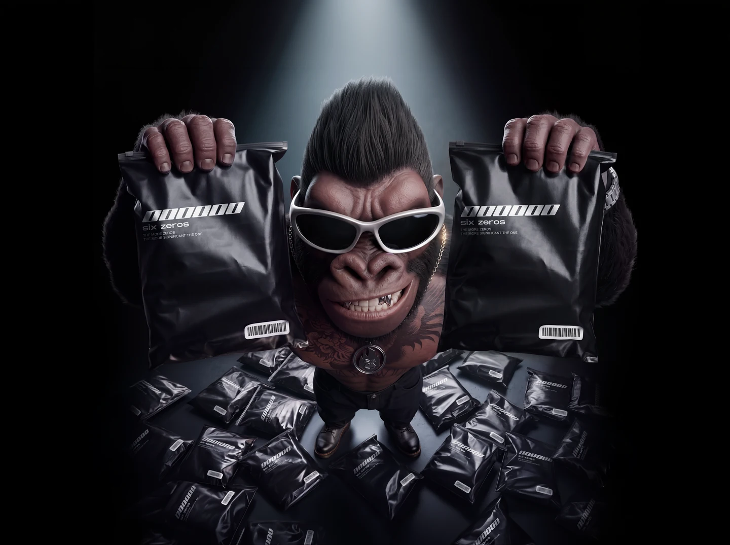 GORILLA × Six Zeros — шість нулів створюють мільйон